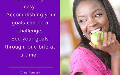 “Take a bite out of your goals”